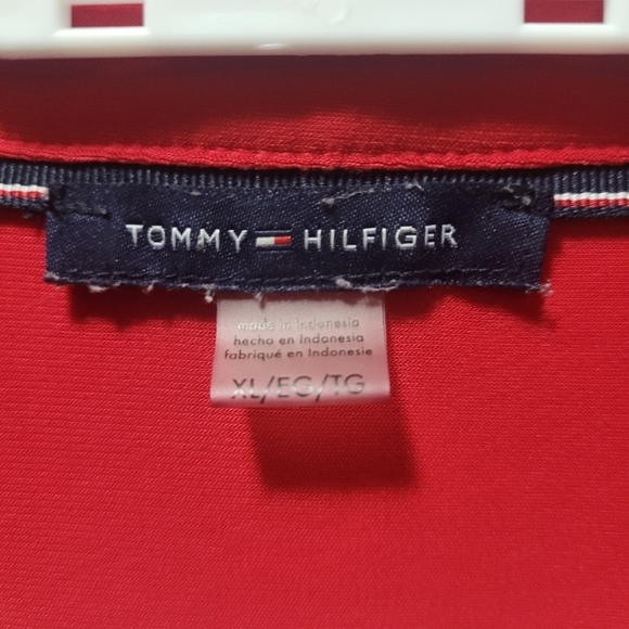 Tommy Hilfiger Red Sleeveless Top XL - Picture 2 of 3